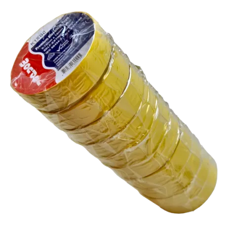 WONDER TAŚMA K1XB0 0,15mm/19mm/20m ŻÓŁTA, PREMIUM VDE MROZOODPORNA MOCNA