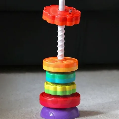 WOOPIE BABY Edukacyjna Piramidka Zakręcona Wieża Zwierzątka