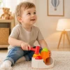 WOOPIE BABY Wbijak Przebijanka Zamek Kule Młotek Zabawka Edukacyjna 12m+