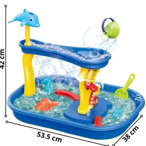 WOOPIE Tor wodny Stolik Wodny Wodospad Delfinek 11el.