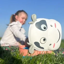 WOOPIE Zestaw do Piasku 3w1 Walizka Krówka Stolik Wodny