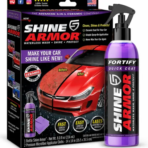 WOSK SAMOCHODOWY CERAMICZNY DO LAKIERU 3W1 SPRAY WAX POWŁOKA DETAILING SHINE HYBRYDOWA