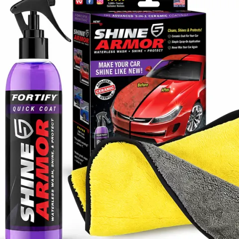 3w1 Polimerowo Ceramiczna Ochrona Lakieru Shine Armor Wosk Ceramiczny Wax