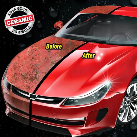 3w1 Polimerowo Ceramiczna Ochrona Lakieru Shine Armor Wosk Ceramiczny Wax