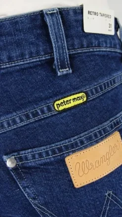 WRANGLER X PETER MAX JEANSY TAPERED BRYSON_W28 L32