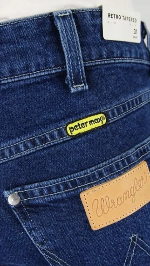 WRANGLER X PETER MAX JEANSY TAPERED BRYSON_W28 L32