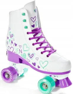 Wrotki regulowane RAVEN Trista Violet/Mint 31-34