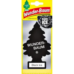 WUNDER BAUM BLACK ICE CHOINKA ZAPACHOWA DŁUGOTRWAŁY ODŚWIEŻACZ POWIETRZA