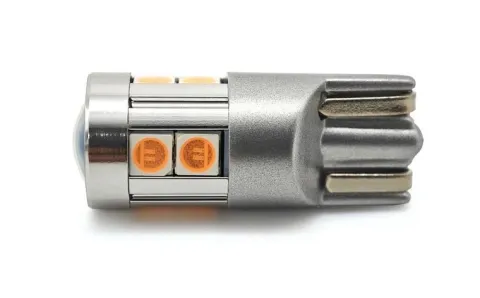 W5W żarówka LED T10 12-24V CANBUS 500lm 8 kolorów Fioletowa