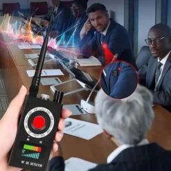 WYKRYWACZ PODSŁUCHÓW KAMER GSM GPS UKRYTYCH LOKALIZATORÓW DETEKTOR WIFI K18