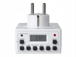 WYLACZNIK WŁĄCZNIK BOJLER PROGRAMATOR CZASOWY CYFROWY TIMER MOCNY 16A 3600W