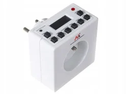 WYLACZNIK WŁĄCZNIK BOJLER PROGRAMATOR CZASOWY CYFROWY TIMER MOCNY 16A 3600W