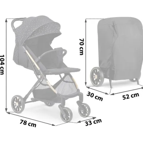 Wózek dziecięcy spacerówka Paseo Nukido