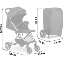Wózek dziecięcy spacerówka Paseo Nukido