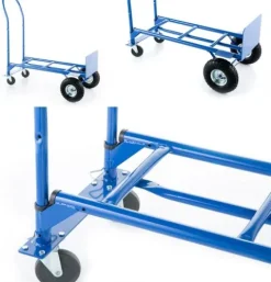 Wózek magazynowy młynarka 2w1 transportowy platformowy HIGHER 250kg