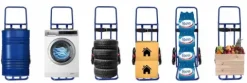 Wózek magazynowy składany schodowy HIGHER młynarka transportowy 250 kg