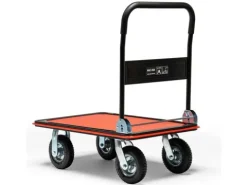 WÓZEK MAGAZYNOWY TRANSPORTOWY UDŹWIG DO 350 kg POMPOWANE DUŻE KOŁA MOCNY