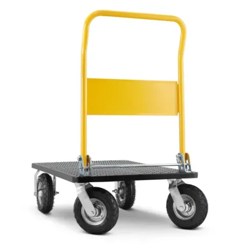 Wózek magazynowy transportowy platformowy składany HIGHER PRO 500 kg