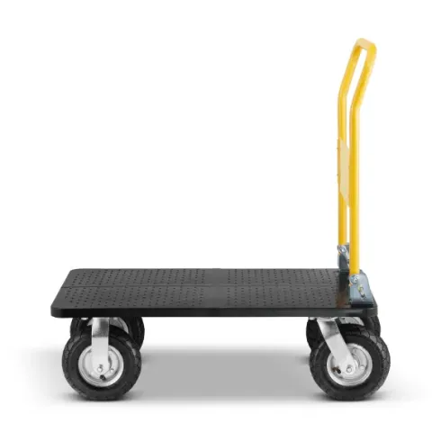 Wózek magazynowy transportowy platformowy składany HIGHER PRO 500 kg