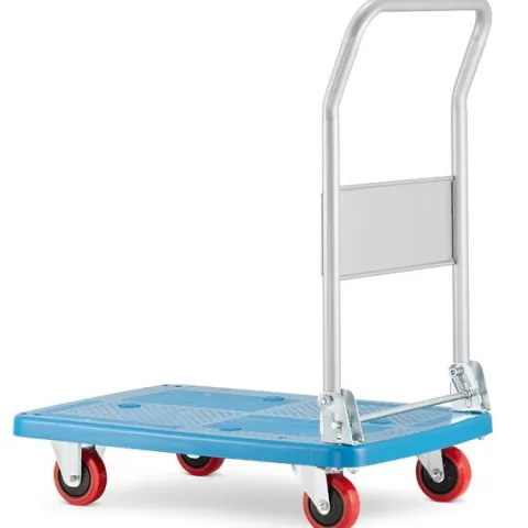 Wózek magazynowy transportowy składany platformowy wzmocniony HIGHER 150kg