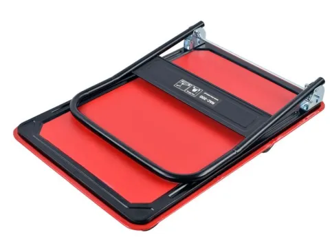 WÓZEK MAGAZYNOWY TRANSPORTOWY NAC UDŹWIG 300 KG PEŁNE KOŁA 125 MM SKŁADANY