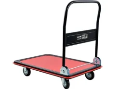 WÓZEK MAGAZYNOWY TRANSPORTOWY NAC UDŹWIG 300 KG PEŁNE KOŁA 125 MM SKŁADANY