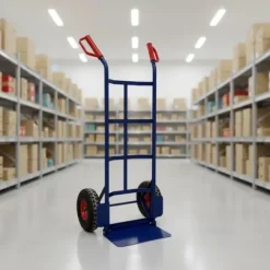 WÓZEK MAGAZYNOWY TRANSPORTOWY 250KG SKŁADANA PLATFORMA MŁYNARKA