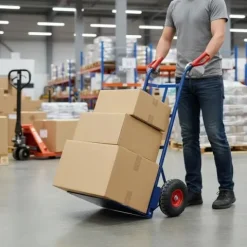 WÓZEK MAGAZYNOWY TRANSPORTOWY 250KG SKŁADANA PLATFORMA MŁYNARKA