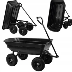 Wózek Ogrodowy Taczka Przyczepka GREGMAN Cart 2.0 120l do 200kg