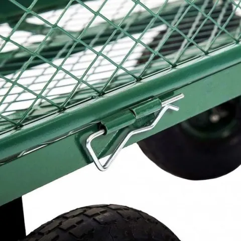 WÓZEK OGRODOWY TRANSPORTOWY DUŻY PRZYCZEPKA BOGIE-TRAX3 ROZKŁADANY DO