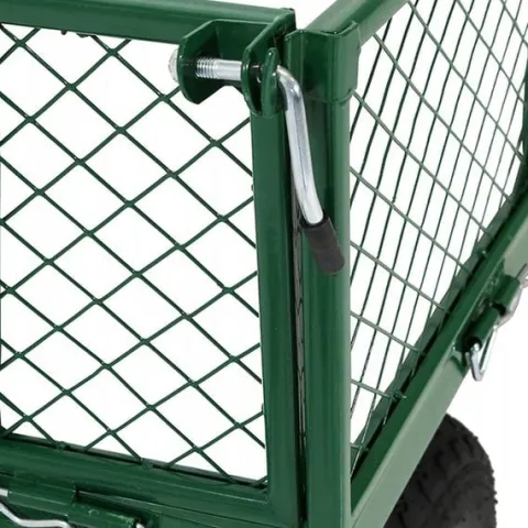 WÓZEK OGRODOWY TRANSPORTOWY DUŻY PRZYCZEPKA BOGIE-TRAX3 ROZKŁADANY DO