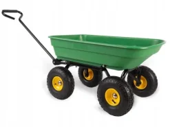 Wózek ogrodowy transportowy taczka wywrotka przyczepka 3w1 200kg