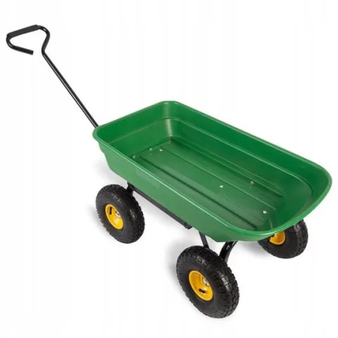 Wózek ogrodowy transportowy taczka wywrotka przyczepka 3w1 200kg