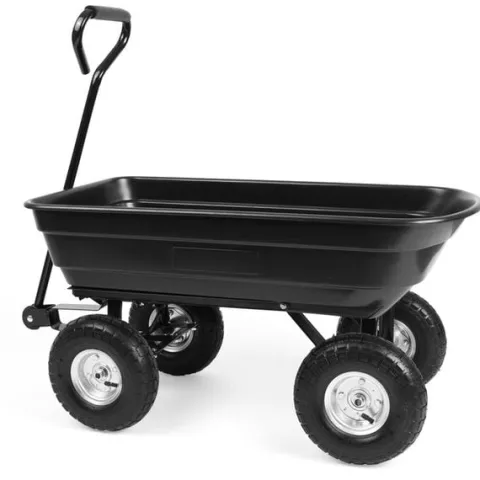 Wózek ogrodowy transportowy taczka wywrotka przyczepka 3w1 300kg