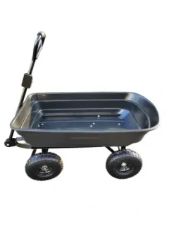 Wózek ogrodowy transportowy wywrotka 75L 300 kg ręczny lub pod
