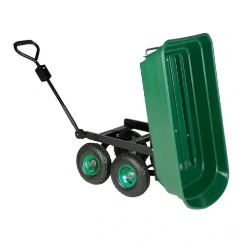 Wózek ogrodowy transportowy wywrotka 75L 300 kg ręczny lub pod