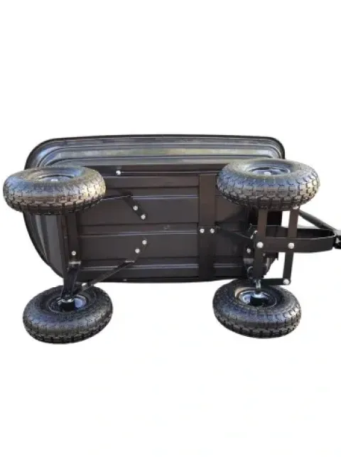 Wózek ogrodowy transportowy wywrotka 75L 300 kg ręczny lub pod