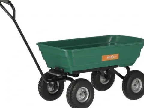 WÓZEK OGRODOWY TRANSPORTOWY WYWROTKA 75L 200KG