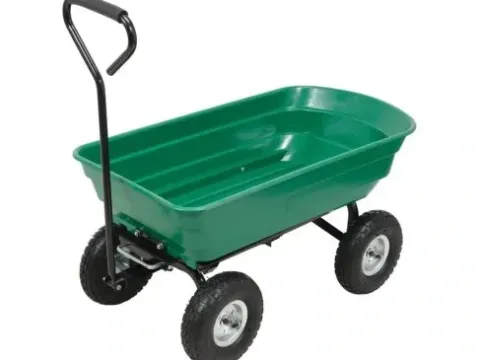 WÓZEK OGRODOWY TRANSPORTOWY WYWROTKA 75L 200KG