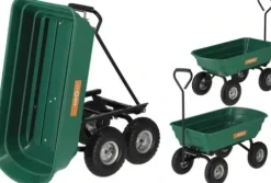 WÓZEK OGRODOWY TRANSPORTOWY WYWROTKA 75L 200KG