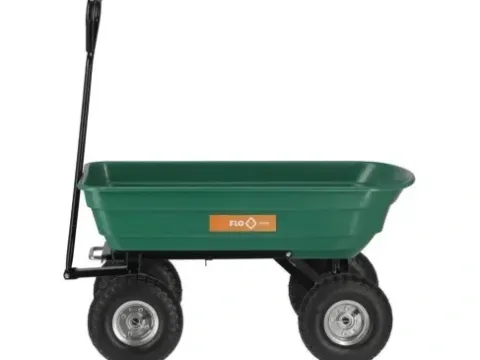 WÓZEK OGRODOWY TRANSPORTOWY WYWROTKA 75L 200KG