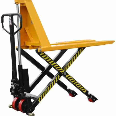 WÓZEK PALETOWY NOŻYCOWY PODNOŚNIK MAGAZYNOWY CORMAK HT1C 1000KG 800MM