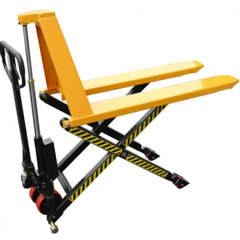 WÓZEK PALETOWY NOŻYCOWY PODNOŚNIK MAGAZYNOWY CORMAK HT1C 1000KG 800MM