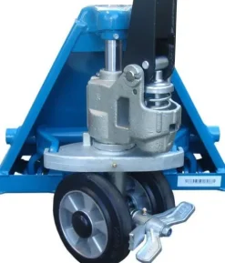 WÓZEK PALETOWY PALECIAK WIDŁOWY MAGAZYNOWY AC25 (HPT-A) KRÓTKI 2500 kG - 800mm z HAMULCEM