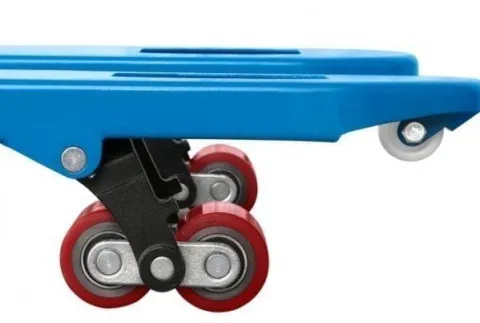 WÓZEK PALETOWY PALECIAK WIDŁOWY MAGAZYNOWY AC25 (HPT-A) KRÓTKI 2500 kG - 800mm z HAMULCEM