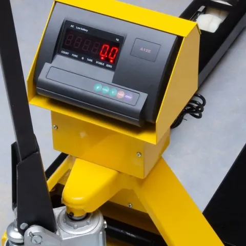 Wózek paletowy, paleciak z wagą Viber-System P3000W 3000kg