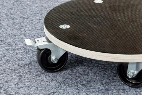 Wózek płaski udźwig 200kg PLATFORMA do przesuwania TRANSPORTU mebli 4 kółka