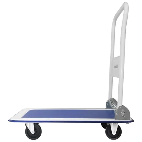 Wózek platformowy magazynowy transportowy składany ręczny 150kg