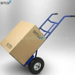 Wózek ręczny magazynowy 200kg opony pneumatyczne