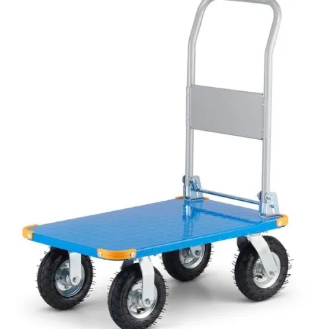 Wózek transportowy magazynowy platformowy HIGHER 450 kg